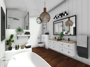 Modern Farmhouse Bathroom Ideas
