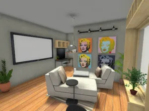 ideje za uređenje malog dnevnog boravka novogradnje