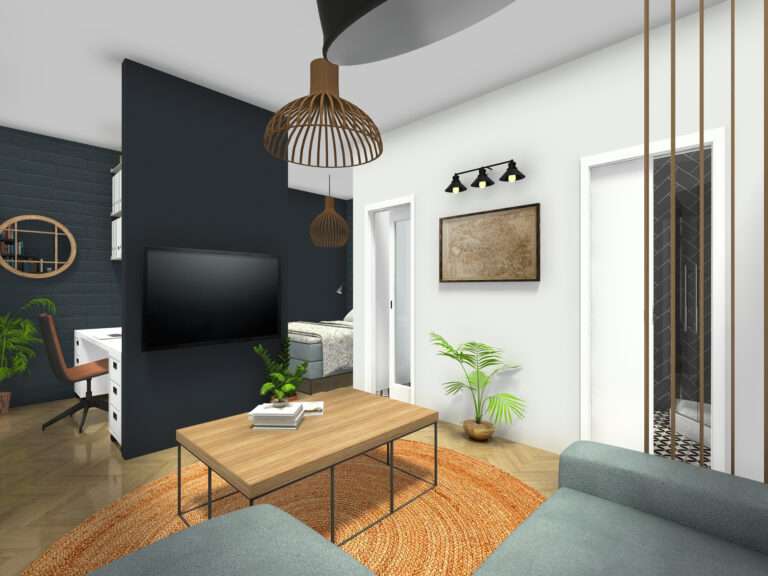 garsonjera- dnevni prostor