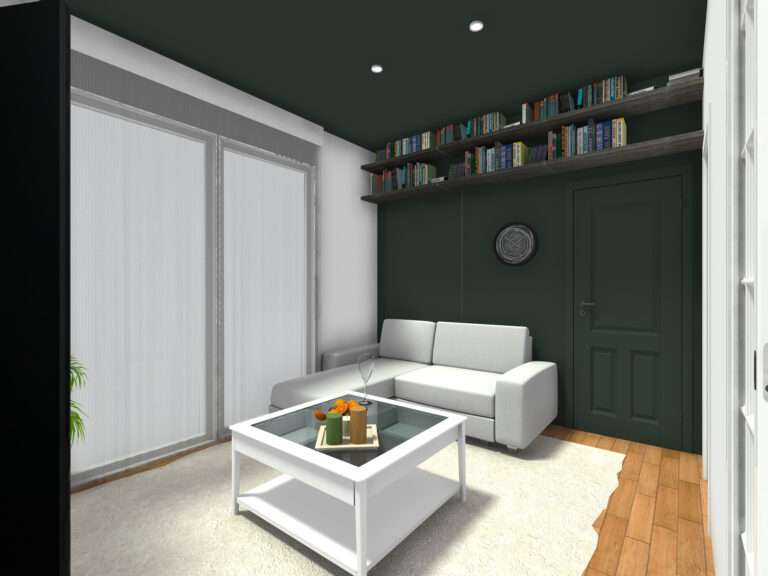 garsonjera- dnevni prostor