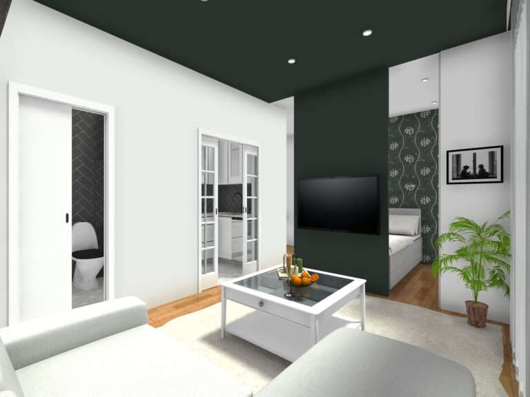 garsonjera- dnevni prostor