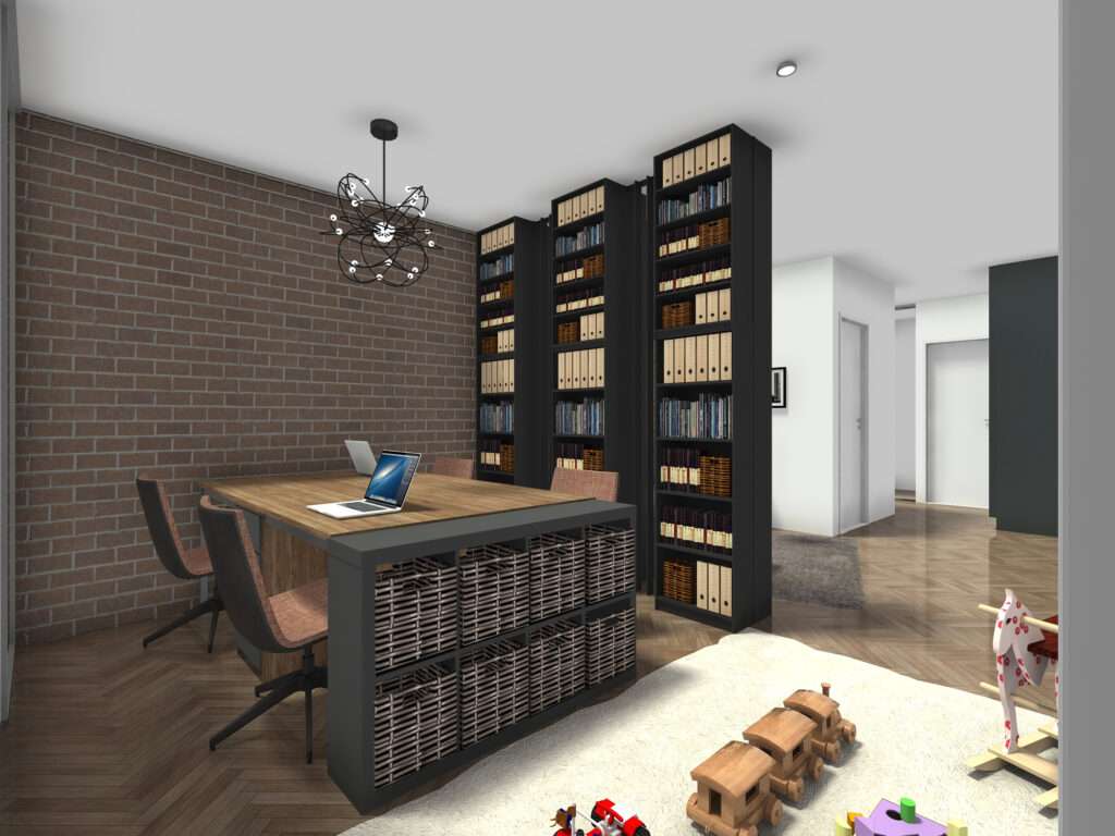 stan 76 m2- zajednički dječji prostor