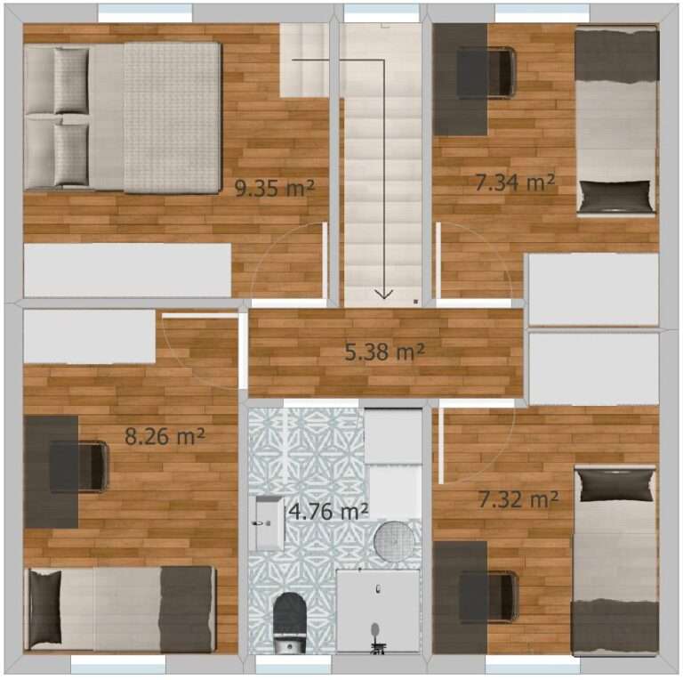 kompaktna obiteljska kuća