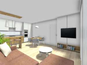 dnevni boravak open space